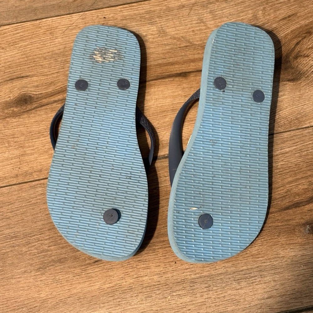 Havaianas Men's Super Mario Bros Flip Flops Sizer 6/7 6 7 Video Game Shoe Sandal - Picture 4 of 4